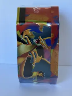 Pokemon TCG Mega Charizard X and Y ex Tin (Set of 2 Tins) Brand New Sealed - Image 4