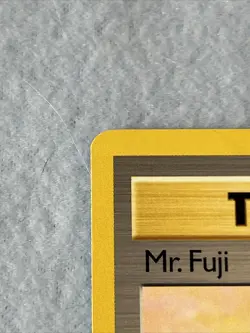 Mr. Fuji 58/62 1st Edition Fossil Trainer Pokemon TCG Card LP - Image 3