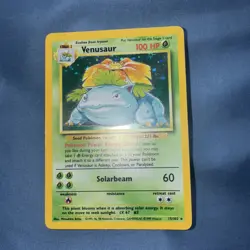 Venusaur 15/102 - Base Set - Pokemon Card TCG Holo - Image 1