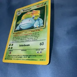 Venusaur 15/102 - Base Set - Pokemon Card TCG Holo - Image 3
