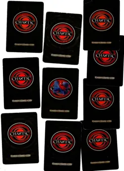 Lot #0136. 10 Chaotic Mugic Rare cards. All Copper Foil Letters - Image 2