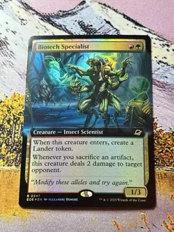 Biotech Specialist - Extended Art (Foil) (EOE) Edge of Eternities - NM - Image 1