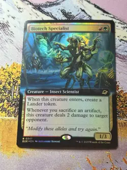 Biotech Specialist - Extended Art (Foil) (EOE) Edge of Eternities - NM - Image 4