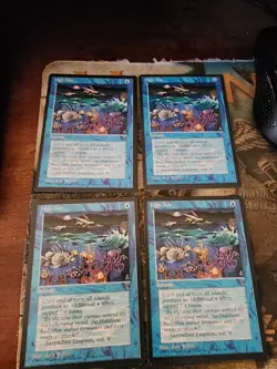 Fallen Empires MTG Playset High Tide (Amy Weber) Magic - Image 1
