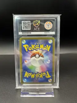 ACE 9 Graded PIKACHU PROMO 020/M-P McDONALD'S 2025 Pokemon Card Japan Exclusive - Image 2