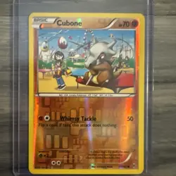 2015 Cubone 77/162 XY BREAKthrough Reverse Holo Pokemon Card - Image 1