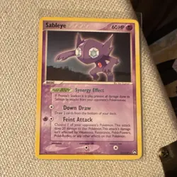 The Pokemon Company Sableye Power Keepers Regular Rare 23/108 60 HP 2007 - Image 1