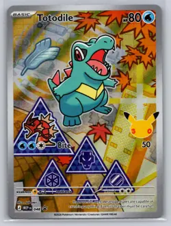 Totodile 048 Promo ME: Mega Evolution Promo Pokemon Holo Near Mint - Image 1