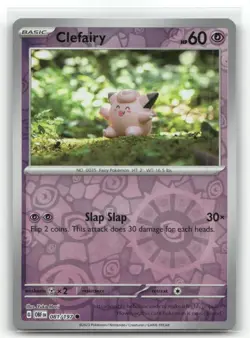 Clefairy 081/197 Reverse Holo SV03: Obsidian Flames Pokemon TCG - Image 1