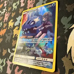 Pokemon TCG Wishiwashi Holo Secret Rare Card Sun Moon Cosmic Eclipse 240/236 - Image 2