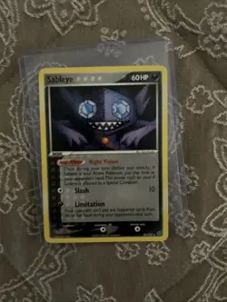 Pokemon TCG EX Deoxys 2005 Sableye 23/107 Regular Rare (LP) - Image 2