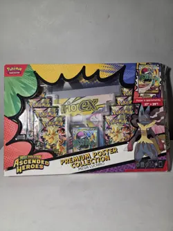 Pokemon Ascended Heroes Mega Lucario Box / Empty Packs / Display Purposes - Image 1