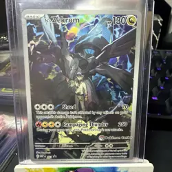 Pokemon Center N’s Zekrom #031 Promo Near Mint Pokemon Center Stamped - Image 1