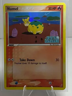 Numel 59/100 Common Crystal Guardians Reverse Holo Near Mint - Image 1