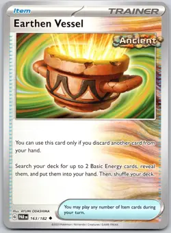 EARTHEN VESSEL 163/182 UC PARADOX RIFT POKEMON NM/M - Image 1