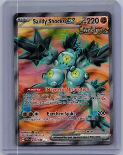 SANDY SHOCKS EX 228/182 ULTRA RARE PARADOX RIFT POKEMON NM/M - Image 1