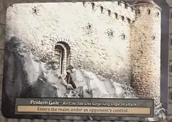 Postern Gate Non-Foil Elite Site Sorcery Contested Realm Arthurian Legends - Image 1