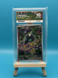 Pokemon TCG Shroodle Mega Evolution 149/132 ACE 10 Gem Mint Secret Rare - Image 1