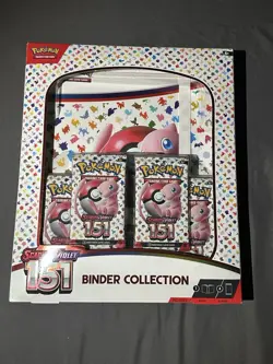 Pokemon TCG: Scarlet & Violet 151 Binder Collection 4x Packs New Factory Sealed 820650853142 - Image 1