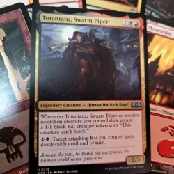 Magic Commander Deck MTG 100 - *RATS's Red & Black Deathtouchgiver Tokenmaker* - Image 1