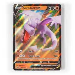 Pokemon - Aerodactyl V - 092/196 - SWSH Lost Origin - Half Art Card - Image 1