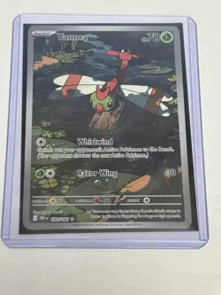 Pokemon TCG Yanma Holo Card Illustration Rare, 183/182, Sv10: Destined Rivals - Image 1