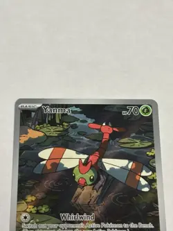 Pokemon TCG Yanma Holo Card Illustration Rare, 183/182, Sv10: Destined Rivals - Image 3