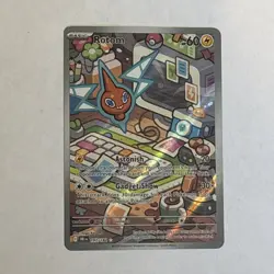 Rotom 197/182 Holo Illustration Rare Destined Rivals Pokemon Card NM - Image 2