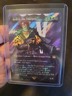 Ardyn, the Usurper (0524) (Borderless) (Surge Foil) Final Fantasy Foil - Image 1