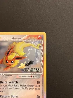 Pokemon Flareon 5/113 EX Delta Species Reverse Holo Rare 2005 TCG Card - Image 4