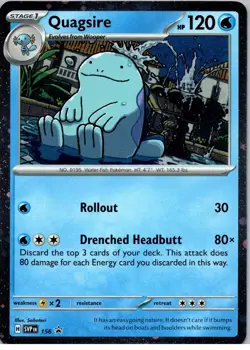 Quagsire - - Promo - SV: Scarlet & Violet Promo Cards - 156 - NM - Holo - Image 1