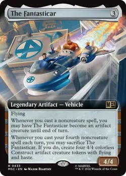 The Fantasticar - Commander: Marvel Super Heroes Near Mint - MTG - Image 1