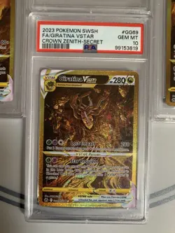 PSA 10 Set - Crown Zenith VSTARs GG67, GG68, GG69, GG70 - Image 4