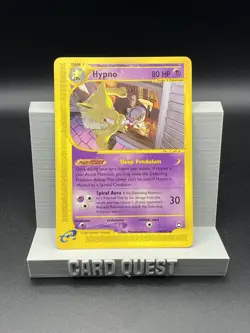 Pokemon TCG Hypno 16/147 Aquapolis Regular Rare NM - Image 1