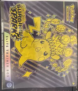 Pokemon TCG Scarlet & Violet Surging Sparks Elite Trainer Box ETB Sealed - Image 2