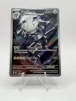 Pokemon Steelix 150/132 Me01 Mega Evolution Illustration Rare Holo English - Image 1