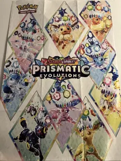 Pokemon Scarlet & Violet: Prismatic Evolutions Poster- Poster ONLY - Image 1