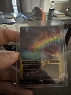 Cascading Cataracts (0005) Edge of Eternities: Stellar Sights Borderless Foil - Image 1