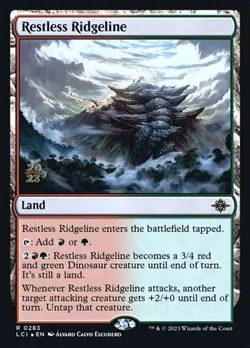 Restless Ridgeline - Foil Prerelease Promo LCI NM MTG - Image 1