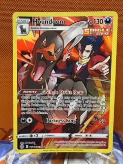 Houndoom TG10/TG30 Brilliant Stars Trainer Gallery Ultra Rare - Pokemon 1344 - Image 1