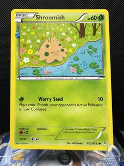 Pokemon Shroomish Common Regular RC2/RC32 Generations Radiant Collection NM - Image 1