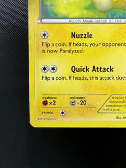 POKEMON PIKACHU 26/83 XY GENERATIONS NON HOLO LP - Image 4