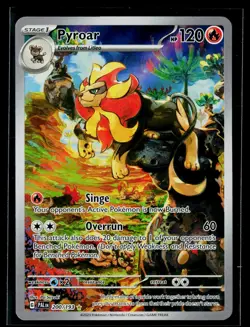 Pyroar 200/193 Illustration Rare Paldea Evolved Pokemon Near Mint - Image 1