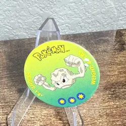 Vintage 1998 Pokemon Cardboard Coin Pog lot - Image 5