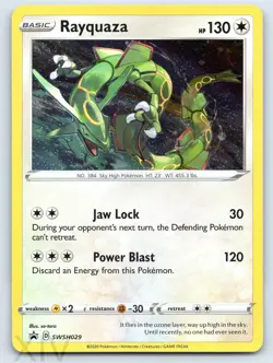 Rayquaza SWSH029 Pokemon Sword & Shield Promo Holo Promo - Image 1