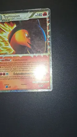 carte pokemon Typhlosion Prime 110/123 HeartGold et SoulSilver Francaise - Image 3