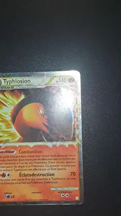 carte pokemon Typhlosion Prime 110/123 HeartGold et SoulSilver Francaise - Image 4