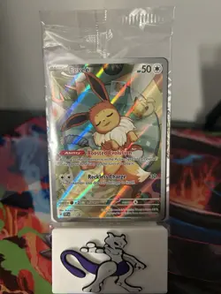 Pokemon TCG Eevee 173 Full Art Black Star Promo Prismatic Evolutions SEALED - Image 1
