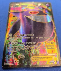 Pokemon TCG Gengar EX 114/119 Phantom Forces Full Art Ultra Rare Holo XY - HP - Image 2