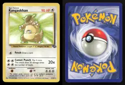 Kangaskhan 21/64 Jungle Unlimited LP Pokemon - Image 3